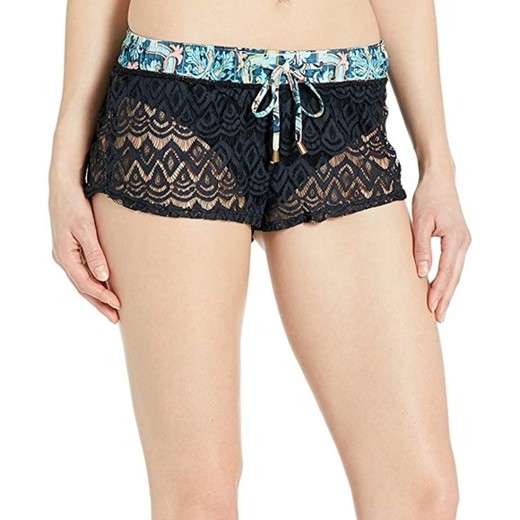 NWT Maaji Hello Sunny Lace Shorts - S - Picture 2 of 5